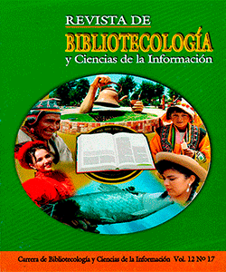 REVISTA DE BIBLIOTECOLOGÍA Y CIENCIAS DE LA INFORMACIÓN VOL. 12 - Nº 17