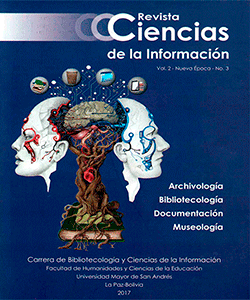 REVISTA CIENCIAS DE LA INFORMACIÓN VOL. 2 - Nueva Época - Nº 3