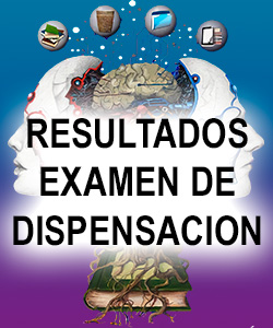 APROBADOS EXAMEN DE DISPENSACIÓN - 2020