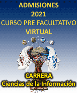 ADMISIONES 2021 CURSO PRE FACULTATIVO - VIRTUAL